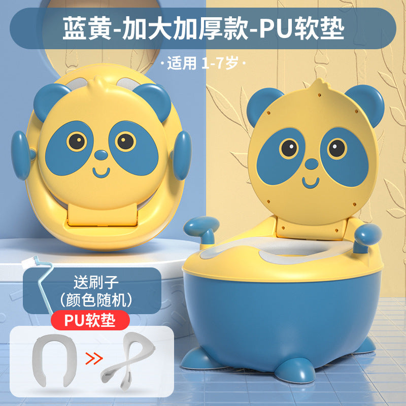 Children's cushioned toilet toilet, male and female baby urinal, children's toilet, indoor children are convenient to move the toilet stool