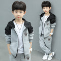 Kids' autumn outfit: boys' fall set  - spring/autumn boys' sporty two-piece trendy korean style fashion set for trendy kids