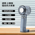 2026 mini handheld fan - transparent, extra-long battery life, portable, outdoor, small air conditioner, high-velocity fan