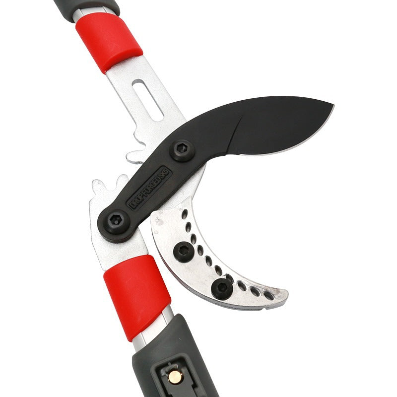Sakawada 8855 Garden telescopic pruning shears, vigorous shearing, labor-saving rough shears, forging large opening blades