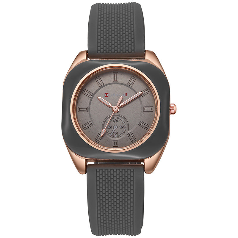 High-style women's watch, minimalist and fashionable, versatile sugar cube quartz watch, women's watch, hot-selling export manufacturer wholesale