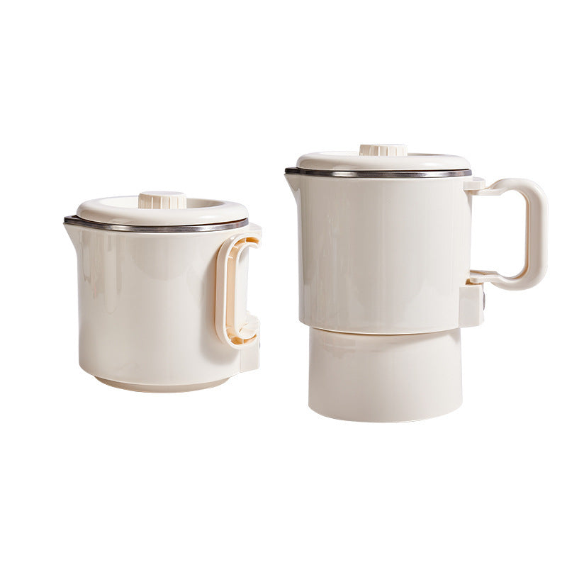 Travel portable water kettle 304 stainless steel foldable electric water kettle dormitory noodle cooking mini small cross-border strict