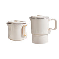 Travel portable water kettle 304 stainless steel foldable electric water kettle dormitory noodle cooking mini small cross-border strict
