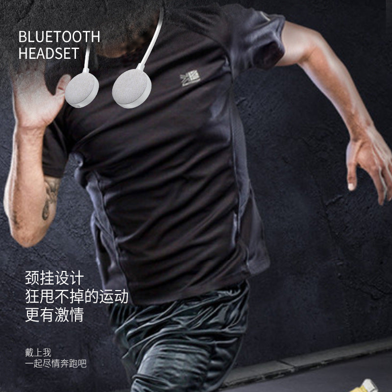 New arrival halter style bluetooth speaker fabric portable wireless small speaker stereo music magic ring waterproof
