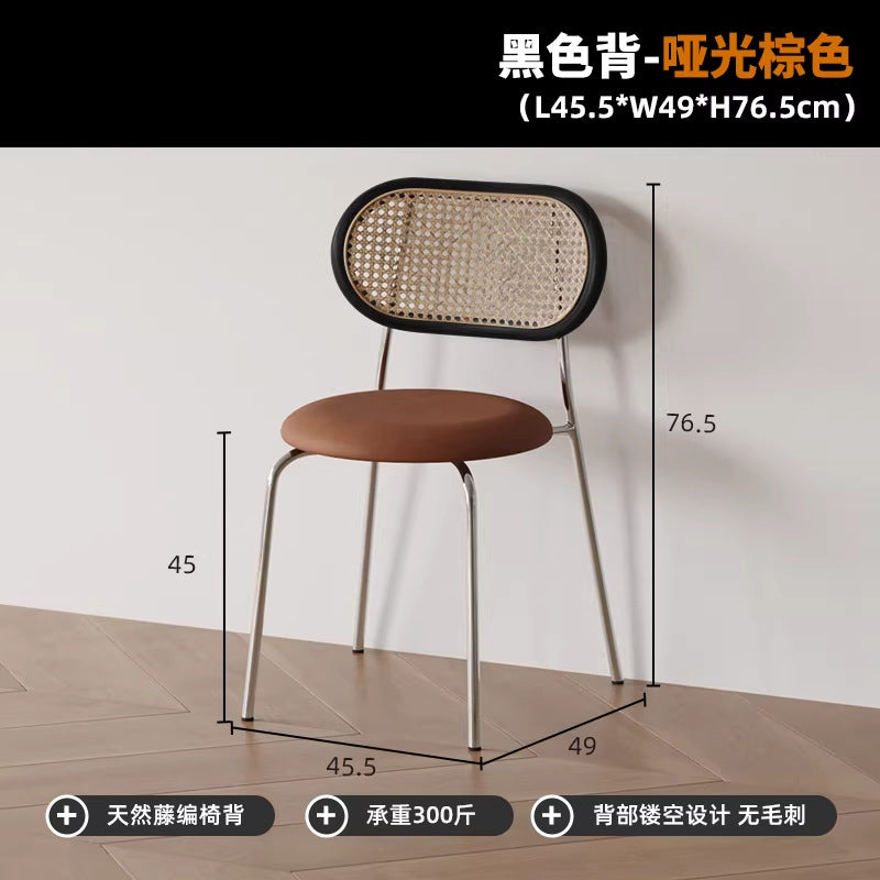Used solid wood dining chair classy design living room dining table backrest for home foot pad retro popular big c chair dining chair