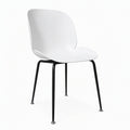 Export dining table plastic stool scandinavian back dining chair wholesale casualplastic dining chair