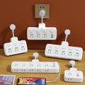Socket converter panel multi-hole plug strip multi-slot plug plate with cable multi-function one-to-multi-plug usb