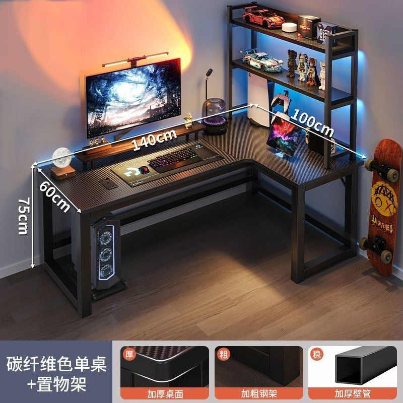 Computer desk desktop home electric competition table and chair bedroom corner office table new chinoiserie large desk student study table