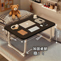 Bedside desk folding small table student dormitory writing desk dorm room essential laptop table assembly-free