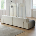 Italian normcore roche bobois fabric sofa modern casual large and small apartment living room freehand space designer sofa