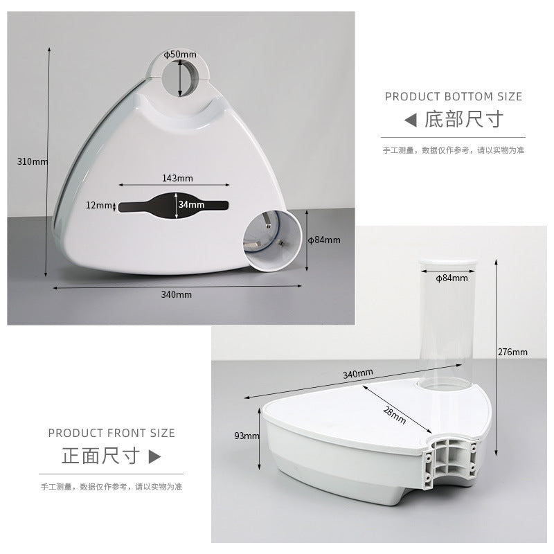 Dental new three-in-one tissue box oral cup holder dental chair accessories additional table tray tissue box storage table