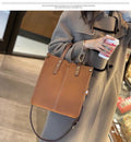 2024 new premium handbag - versatile tote, crossbody, bucket bag - large capacity, single shoulder, genuine leather women's bag