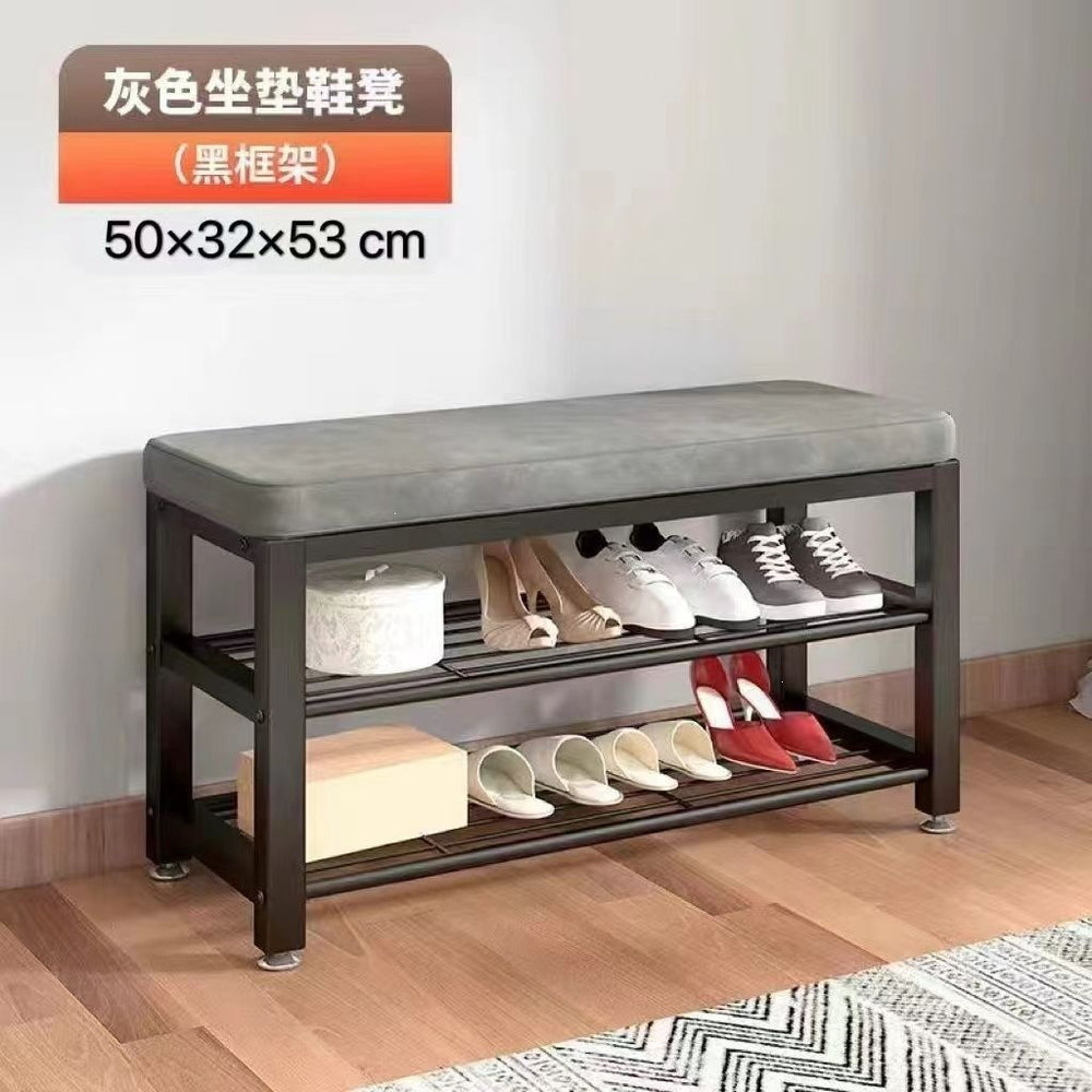 Simple shoe changing stool shoe changing stool coat rack all-in-one entrance storage rack all-in-one shoe changing stool shoe rack all-in-one entrance