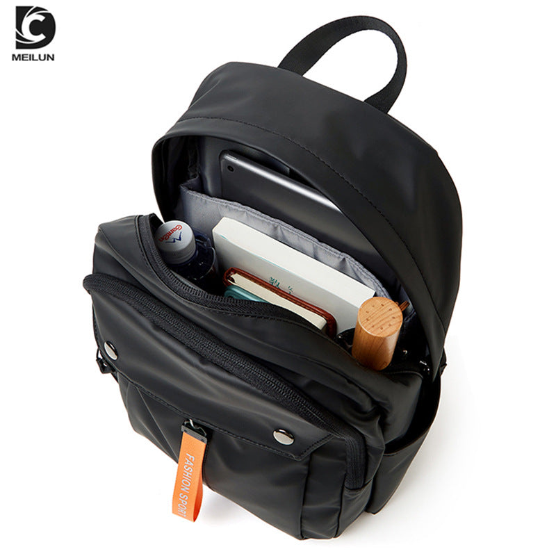 New backpack men's backpack trendy brand computer bag casual waterproof travel bag Chinese college student schoolbag gift women's bag