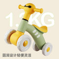 Kids' balance bike - 1-3 years old - four-wheel, footless, toddler training wheels, children's glider bike