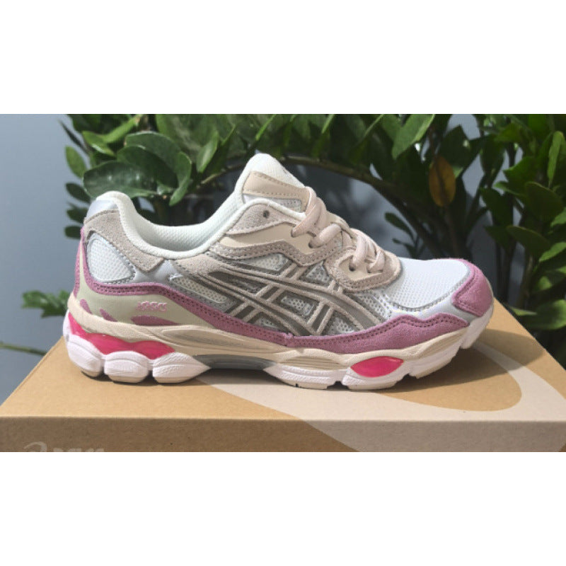 new arrival pure original arthur gel nyc sports shoes for men and women, same style patchwork upper, low-top height-increasing running shoes