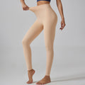fall/winter warm fleece-lined leggings - solid color 300g thickened footed pearl fleece base layer pants