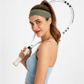 Summer new sports headband - solid color yoga headband, moisture-wicking, sweat-absorbing, elastic fitness headband pj-002