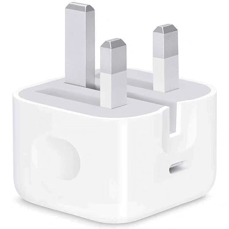 apple charger uk plug fast charging adapter for apple 17/16 pro phones, fast charging head with data cable