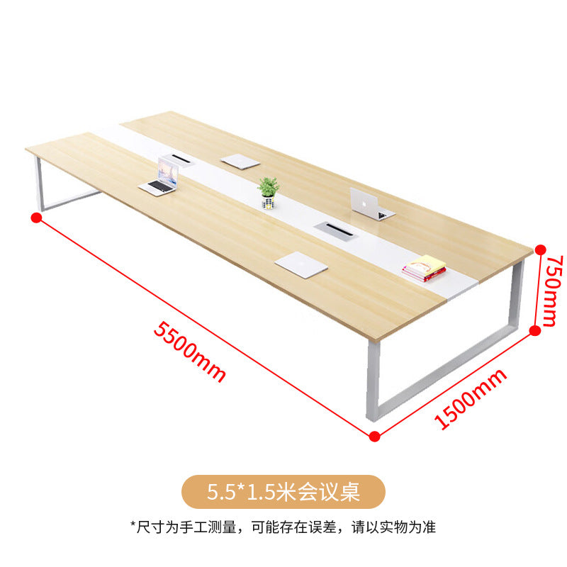 Saint li conference table and chair bench table meeting training table business casual modern reception negotiation table