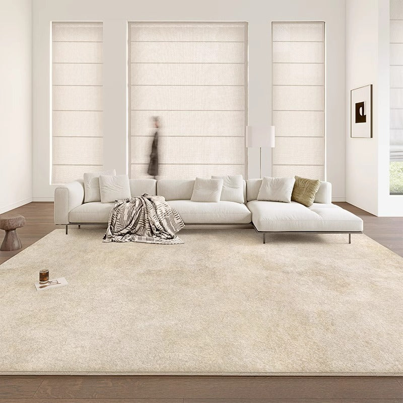 Carpet living room bedroom  new bedside light luxury high-end floor mat thick large area full coverage stain-resistant easy to care for