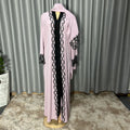 supply style loose blouse long skirt silky fabric lace decoration with headscarf plus size women's clothing
