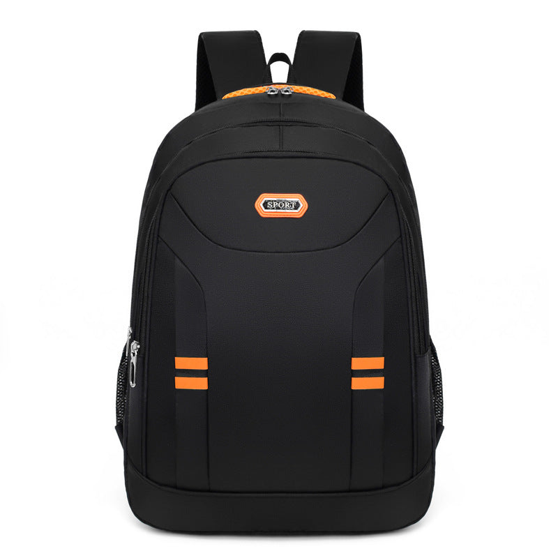 Business computer backpack men's simple large-capacity outdoor travel bag middle school student schoolbag men's casual backpack