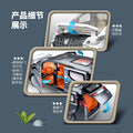 children's sound and light inertial toy car can open the door artificial ambulance police car off-road vehicle business vehicle model