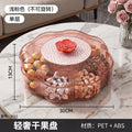 2026 new candy box fruit plate - trendy rotating fruit bowl for home, living room, coffee table, snack storage, and dried fruit display - perfect for chinese new year!