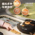 Racing adventure: kids' steering wheel electric desktop game console - avoidance simulation driving educational toy