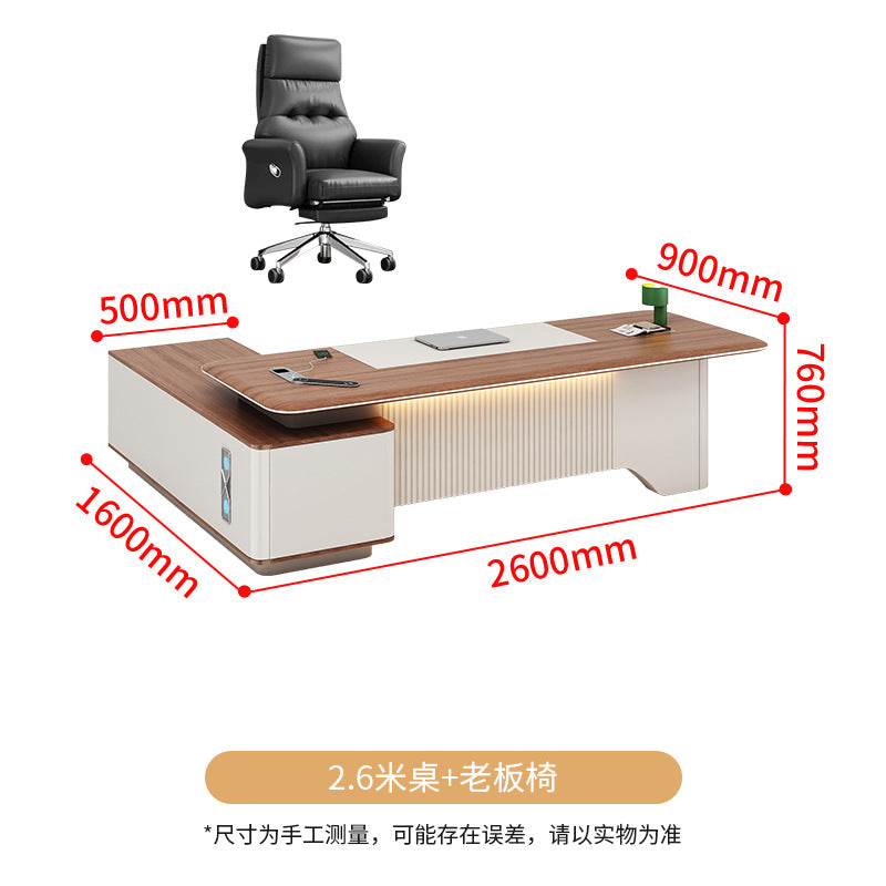 Saint li boss desk president chairman office desk classy executive desk manager office desk desk and chair set