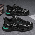 Men's shoes 2025 new trendy winter breathable athletic casual shoes running versatile student mesh height increasing chunky sneakers
