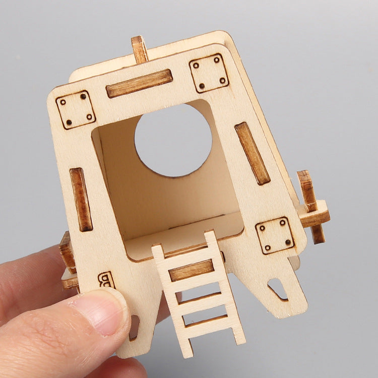 Science and technology small production Mars landing capsule DIY handmade primary and secondary school physics steam science experiment material package invention
