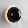 Bedroom modern wall lamp round background wall corridor eclipse bedside lamp scandinavian decoration aisle living room casual