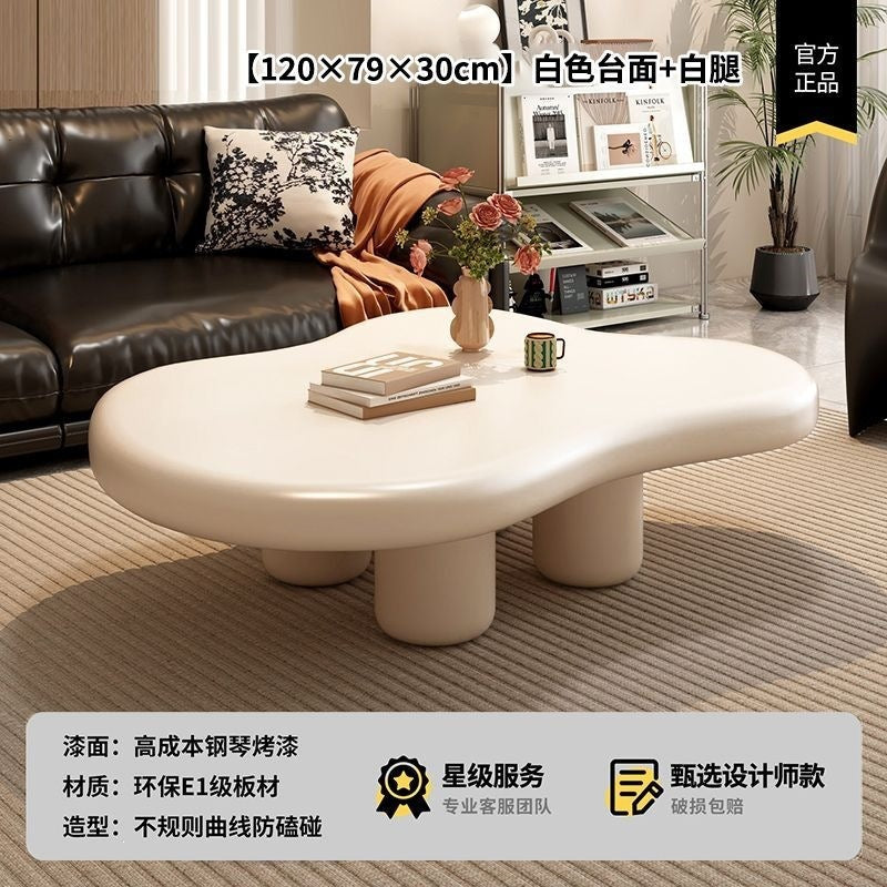 Cloud coffee table for home scandinavian living room tea table new modern casual popular coffee table small apartment cream style coffee table