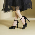 Sexy pointed-toe stiletto heels, open-back platform sandals – comfortable and stylish
