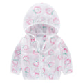 Summer kids' sun protection clothing, boys' and girls' outdoor outerwear, baby beach sunscreen hoodie, air conditioning shirt - dropshipping available
