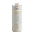 316 food grade girls casual portable water cup muji flat replacement handle thermos cup good-looking cup with tea separator