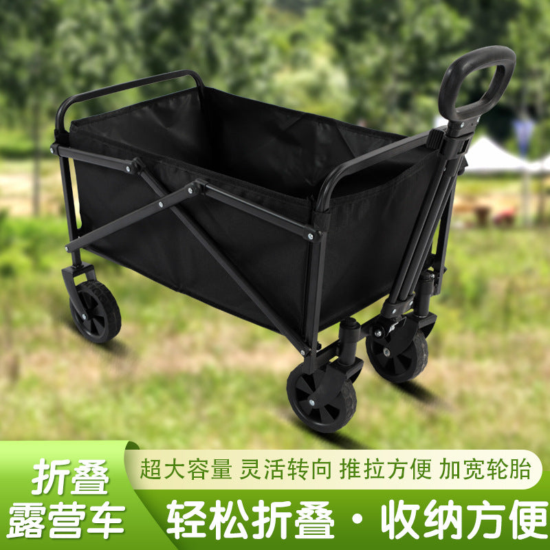 Outdoor camper, camp cart, stall, camp cart folding table, camping foldable, strong load-bearing universal wheel