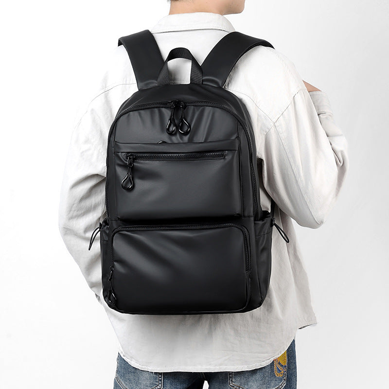 New Commuter Men's Business Travel Backpack Large Capacity Computer Bag Leisure Travel Short Trip School Bag Backpack