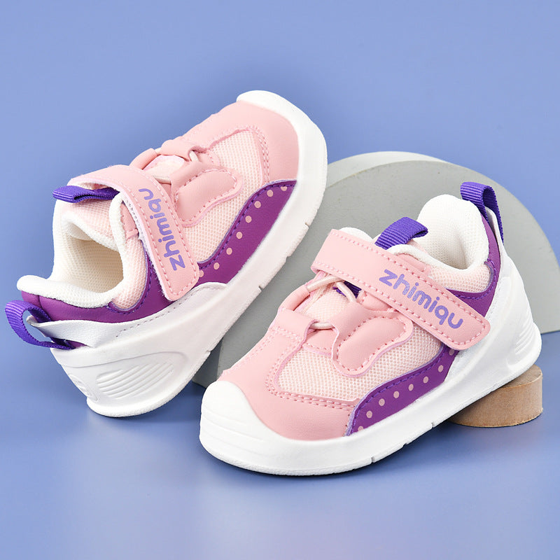Toddler shoes for boys, spring and autumn, 0-1-2 years old, soft sole infant shoes, children's shoes, infant and toddler shoes for girls