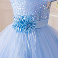 New arrival cross-border kids performance dress lace princess skirt festival tutu skirt gauze skirt first birthday dress performance costume
