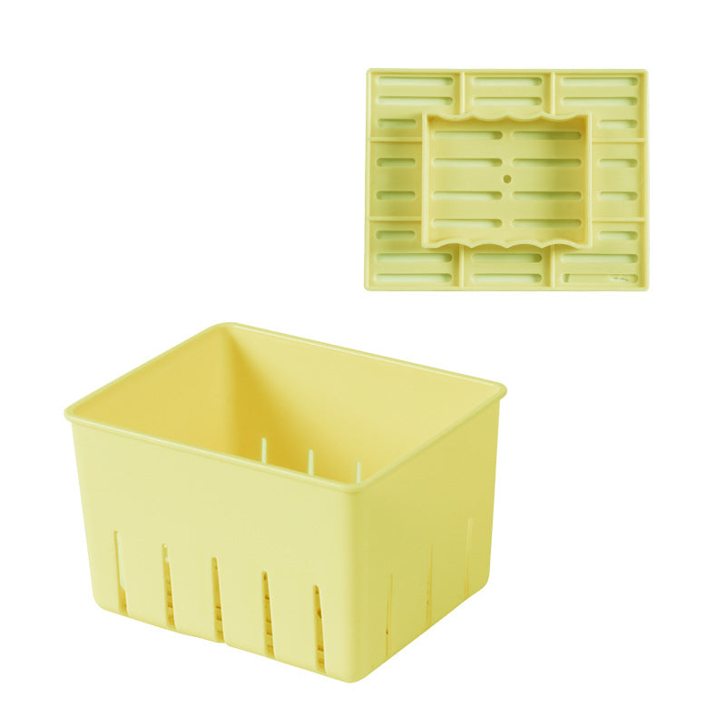 tofu mold plastic box kitchen for home homemade tofu basket special plastic box pressed water tofu grinding tool