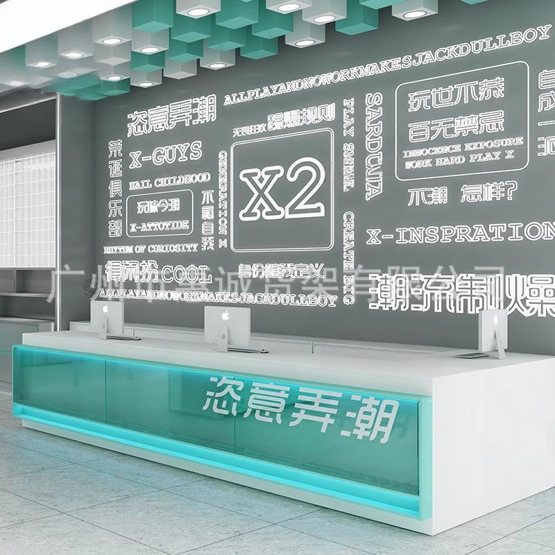 Factory custom figure plush toy blind box display cabinet merchandise stationery X2 millet cabinet tide play store premium shelf