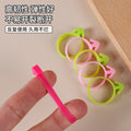 Decorating tools, zip ties, round fixed leak-proof rings, baking tools, decorating bags, binding ropes, silicone decorating bag sealing rings