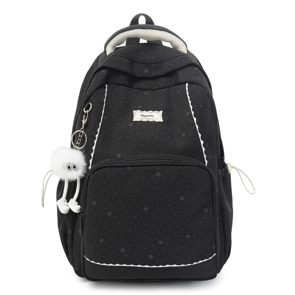 Starry backpack - trendy, high-capacity backpack for middle and high school girls, perfect for tutoring, casual travel, and ins style