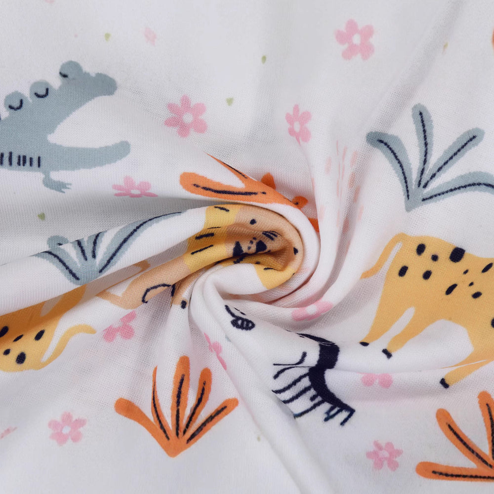 Aliexpress  kids' pajama set - autumn/winter, fun zoo design, boys' long sleeve loungewear set