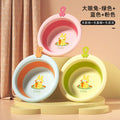 Lightweight big-eyed bunny - pink + blue + green