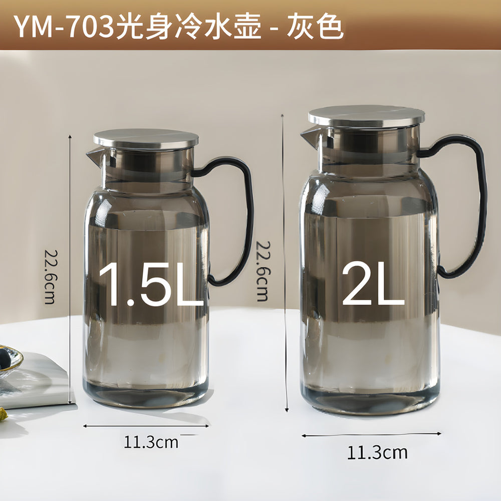 Acrylic pc water pitcher - large capacity cold water dispenser - premium home tea pot - commercial juice pitcher - water dispenser set