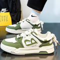 Canvas shoes men's wintercasual sports sense of designniche style men's shoes 2025new arrival student bread thick sole sneakers